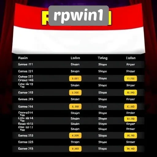 Perbandingan Rpwin1 dengan Situs Game Lain di Indonesia